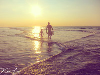Family-Photography-Father-Son-Beach-Sunset
