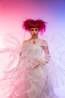 Portrait-Photography-Female-Purple-Light-White-Dress