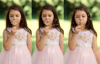 Children-Photography-Girl-Pink-Dress-Dandelion