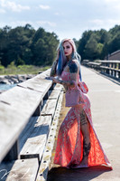 Individual-Woman-Portrait-Pink-Bell-Bottoms-Pier-Tattoo